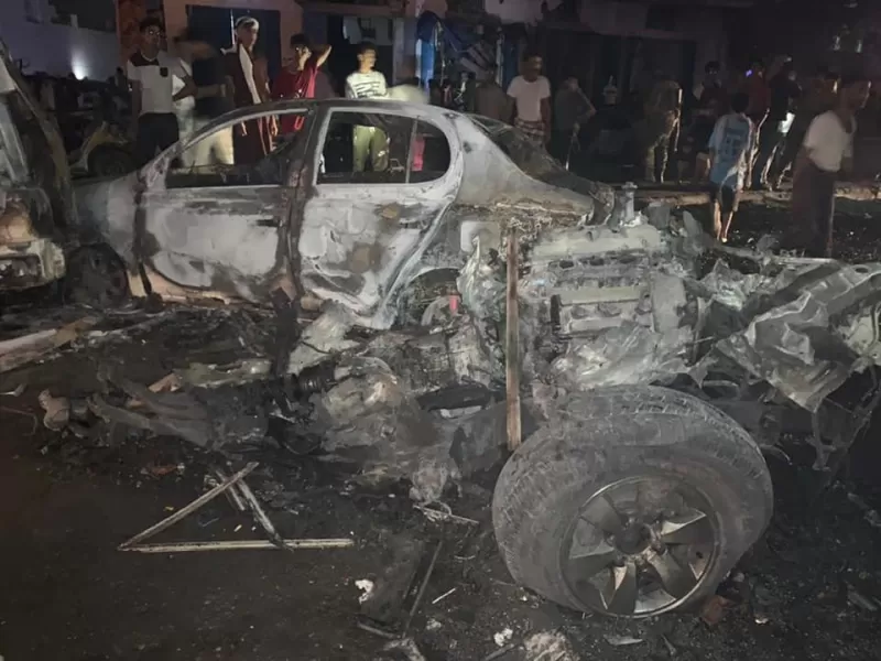 التفجير الإرهابي الذي استهدف مطار عدن الدولي