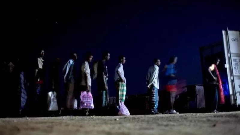 حملة حوثية تخطف 100 مهاجر إثيوبي من صعدة