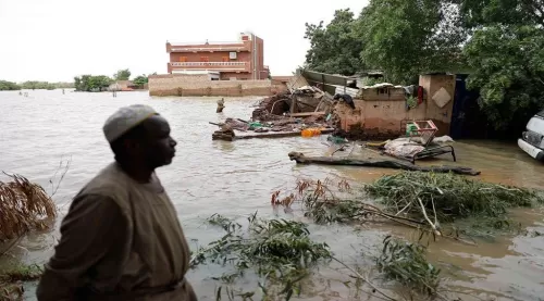 151 قتيلاً وجريحاً ضحايا الفيضانات في السودان