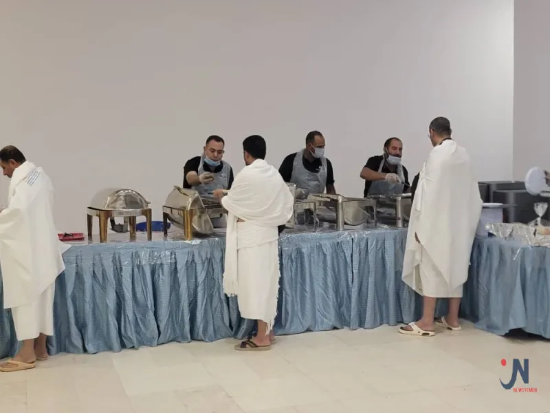 من النقل وحتى الاعاشة .. وزارة الأوقاف تواصل تميزها في خدمة الحجاج