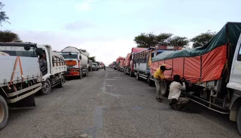 سائقي النقل الثقيل اليمن