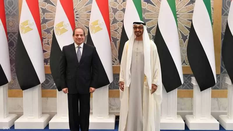 من أبوظبي.. السيسي يدعم إجراءات الإمارات للرد على إرهاب الحوثي