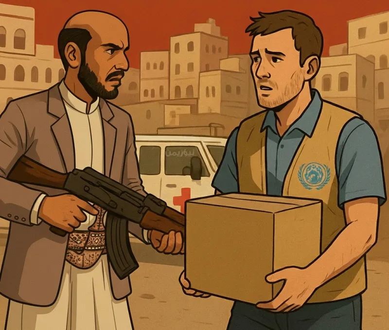 مضايقات مستمرة...مليشيا الحوثي تعض اليد التي تطعم الشعب