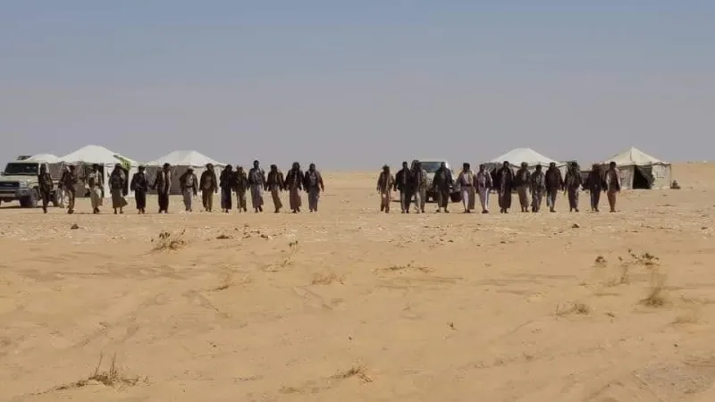 قبائل الجوف تعلن قيادة "جبهة الكرامة".. والحوثيون يستنفرون لمنع توسع الحراك
