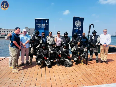 وفد أممي يزور عدن لتعزيز مكافحة الفساد والجريمة والأمن البحري