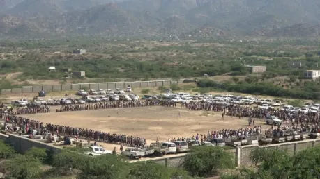 قبائل الوازعية تؤكد وقوفها مع الدولة وترفض أعمال الفوضى