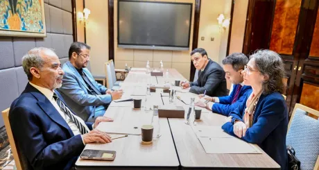 الصبيحي يبحث مع باريس وبرلين التعافي الاقتصادي والحوار الجنوبي