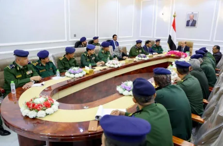 تدشين العمل في وزارة الداخلية بعدن لأول مرة منذ 2015