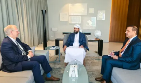 لقاء المحرّمي مع السفير الألماني: تأكيد على دعم إصلاحات الحكومة وتعزيز لغة الحوار