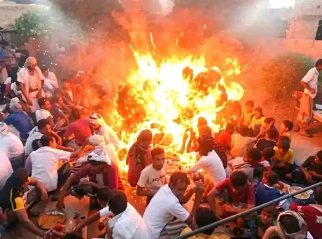 أطفال وضحايا بين الركام.. قصف حيران يفضح طبيعة الحوثيين الإجرامية