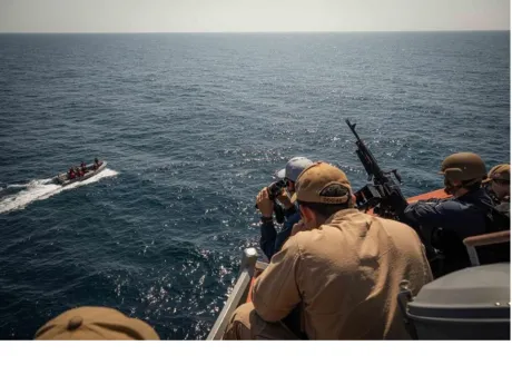 أدميرال أمريكي: باب المندب ساحة استنزاف استراتيجي للقوة البحرية الأمريكية